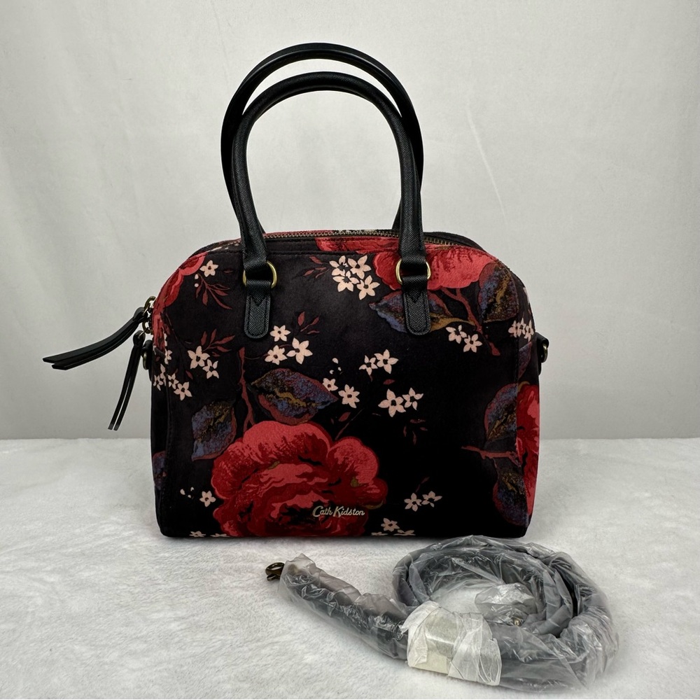 Cath Kidston Velvet Purse with Dust Bag